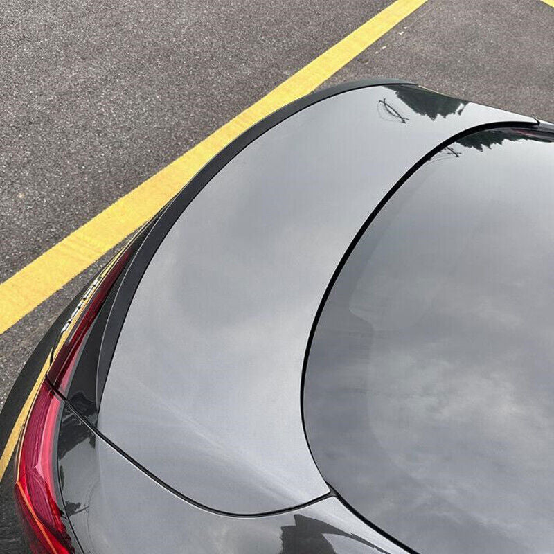 Gloss Black Rear Trunk Spoiler Wing Trim For CLE Coupe C236 2024+ n