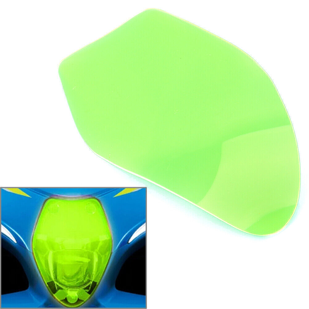 Front Headlight Guard Shield Screen Lens Green Cover Fit for Suzuki GSX-R1000 17-19