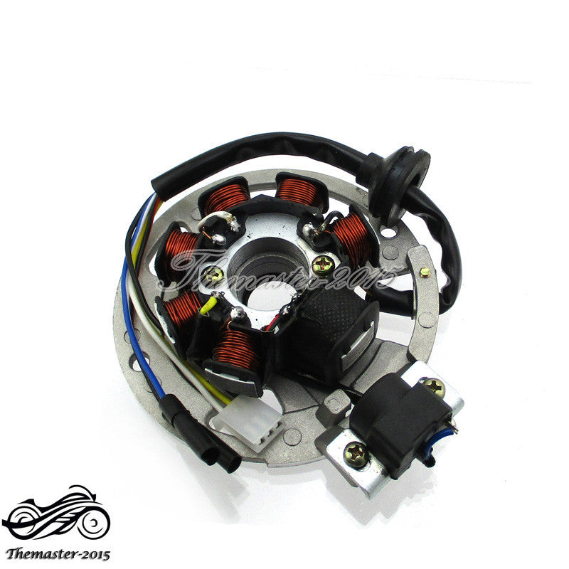 7 Coil 5 Wire Stator For Keeway Fact Hurricane Matrix RY8 PGO 50cc 90cc 2 Stroke Q