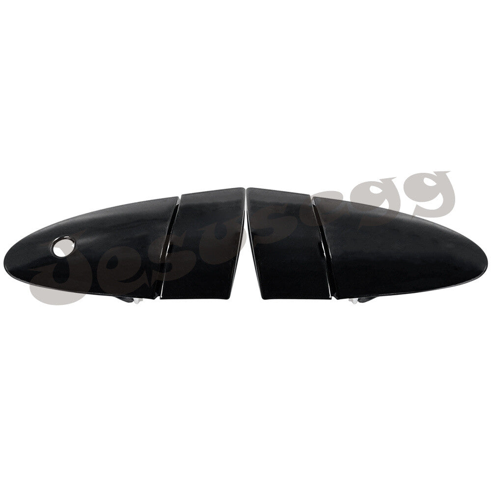 2x Left Right Door Outer Handle Black for Honda CRZ CR-Z 2011 2012 2013-2015