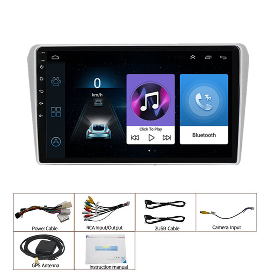 9-inch Android 11 radio, GPS navigation, WiFi, supports Avensis CarPlay. (03-08-) n