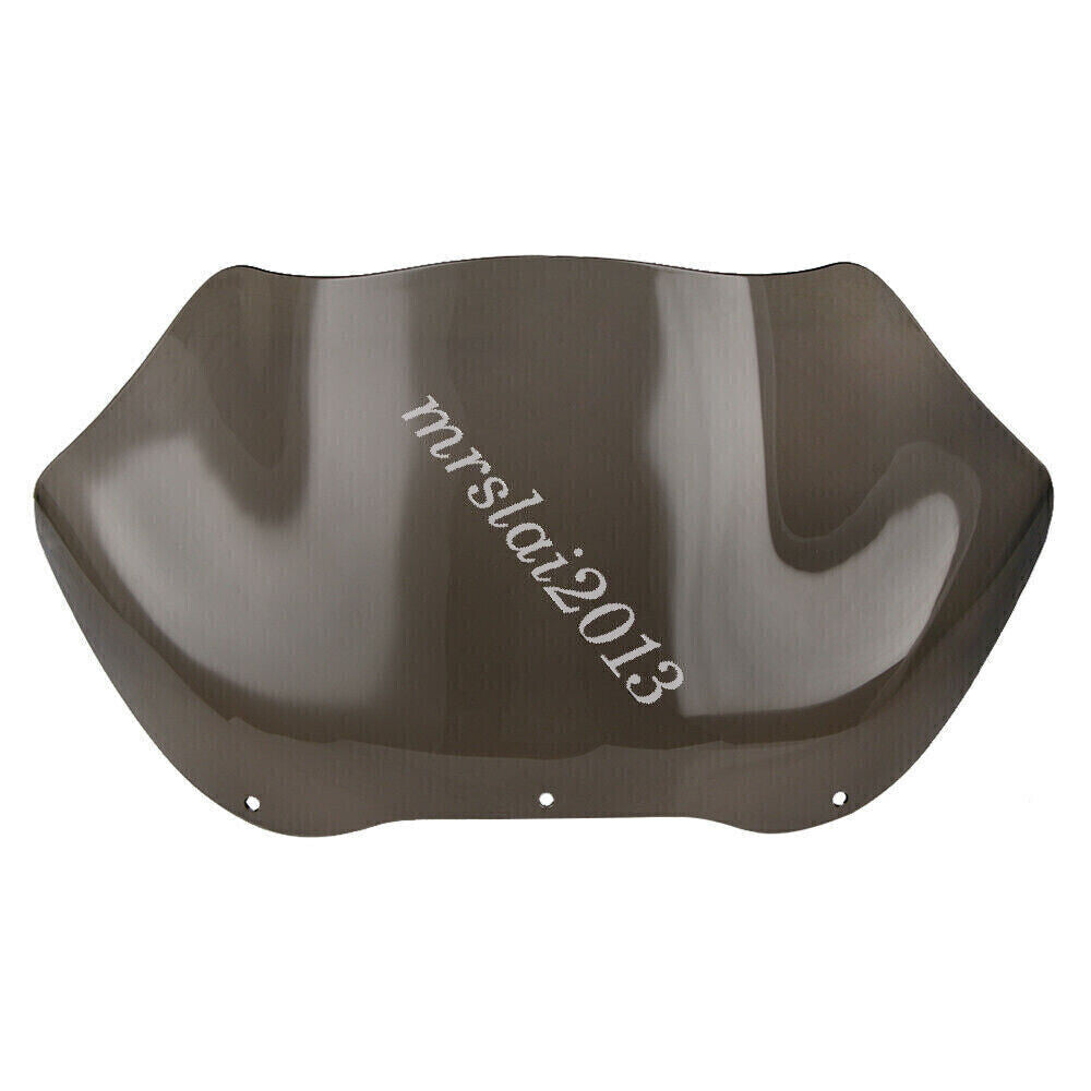 Smoke 13 Wave Windshield Windscreen for Harley Road Glide FLTR FLTRX 1998-2013 Q