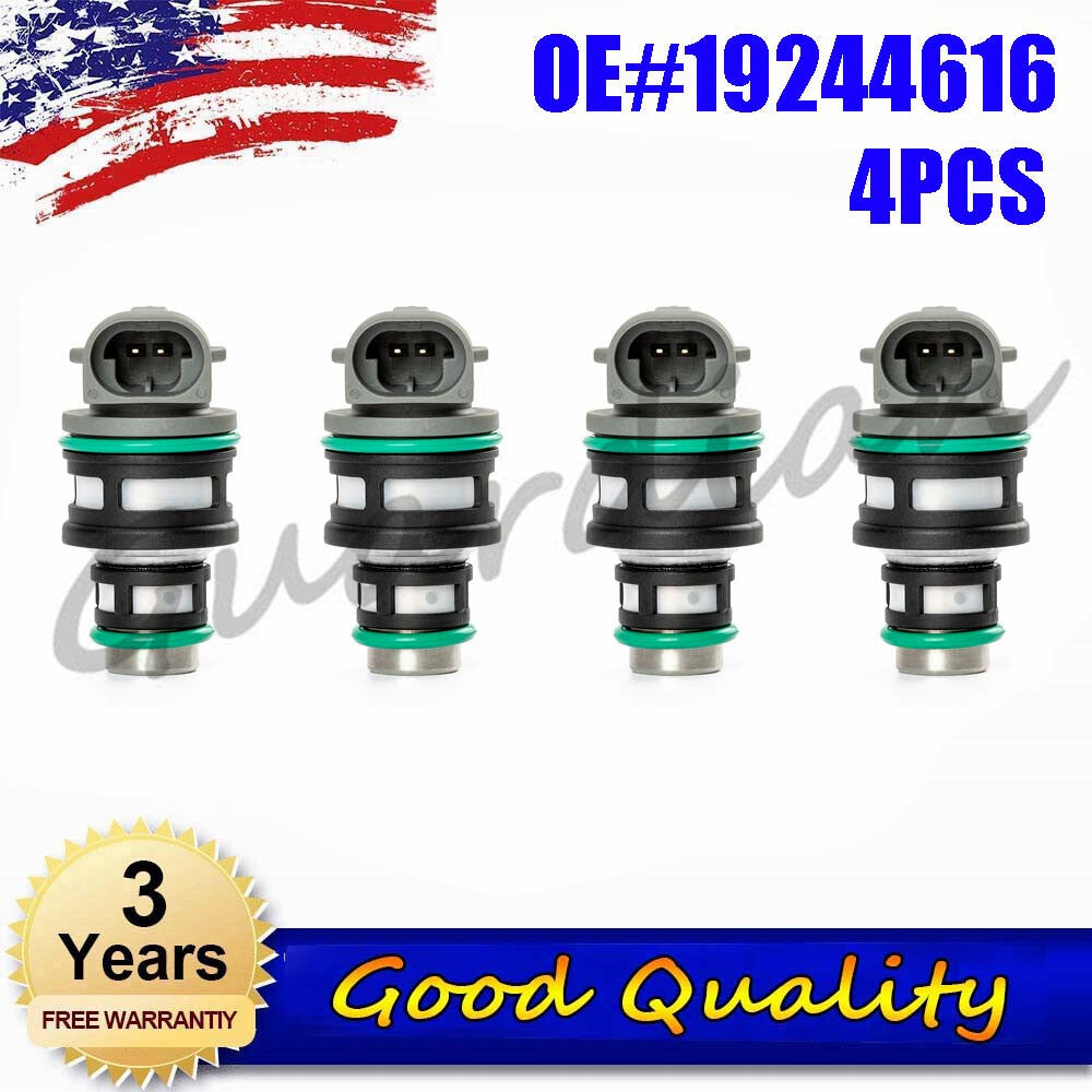 4-piece fuel injector 19244616 for Chevrolet Beretta Cavalier, for Buick Century, and for Isuzu .