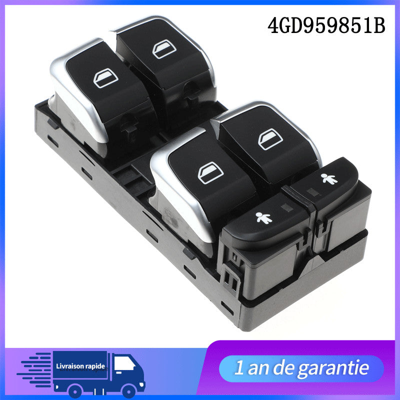 COMMANDE DE LEVE VITRE AVANT GAUCHE POUR for AUDI A6 A7 Q3 2010 - 2018 = 4G0959851 n