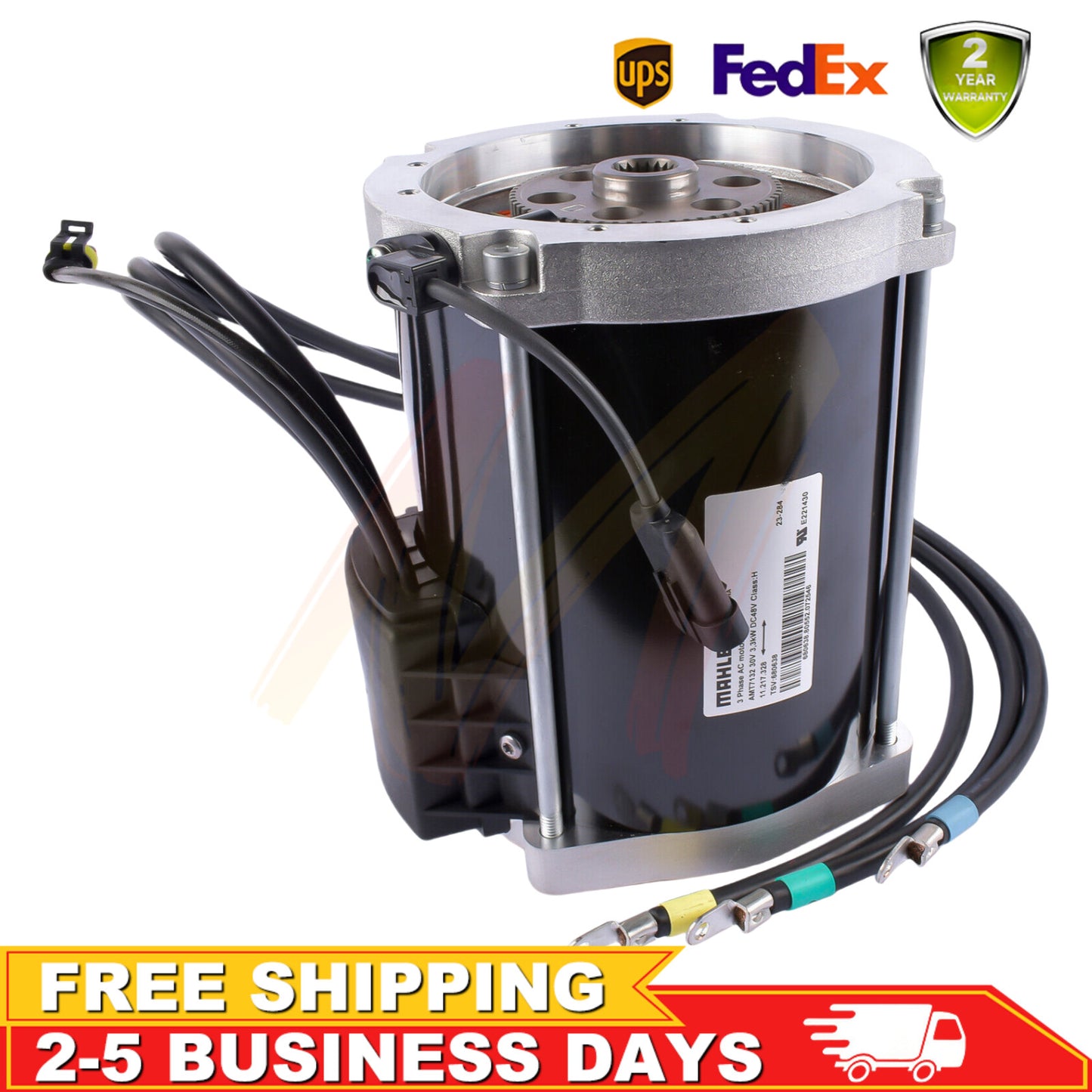 680638 AC Electric for Golf Cart Motor Fits EZGO RXV Liberty Express Cushman Hauler Q