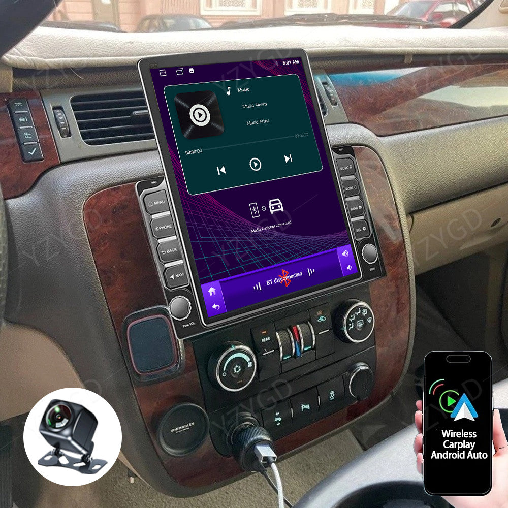 for GMC Savana 2500 Android Auto Carplay Car Radio GPS GPS Stereo Screen WIFI FM