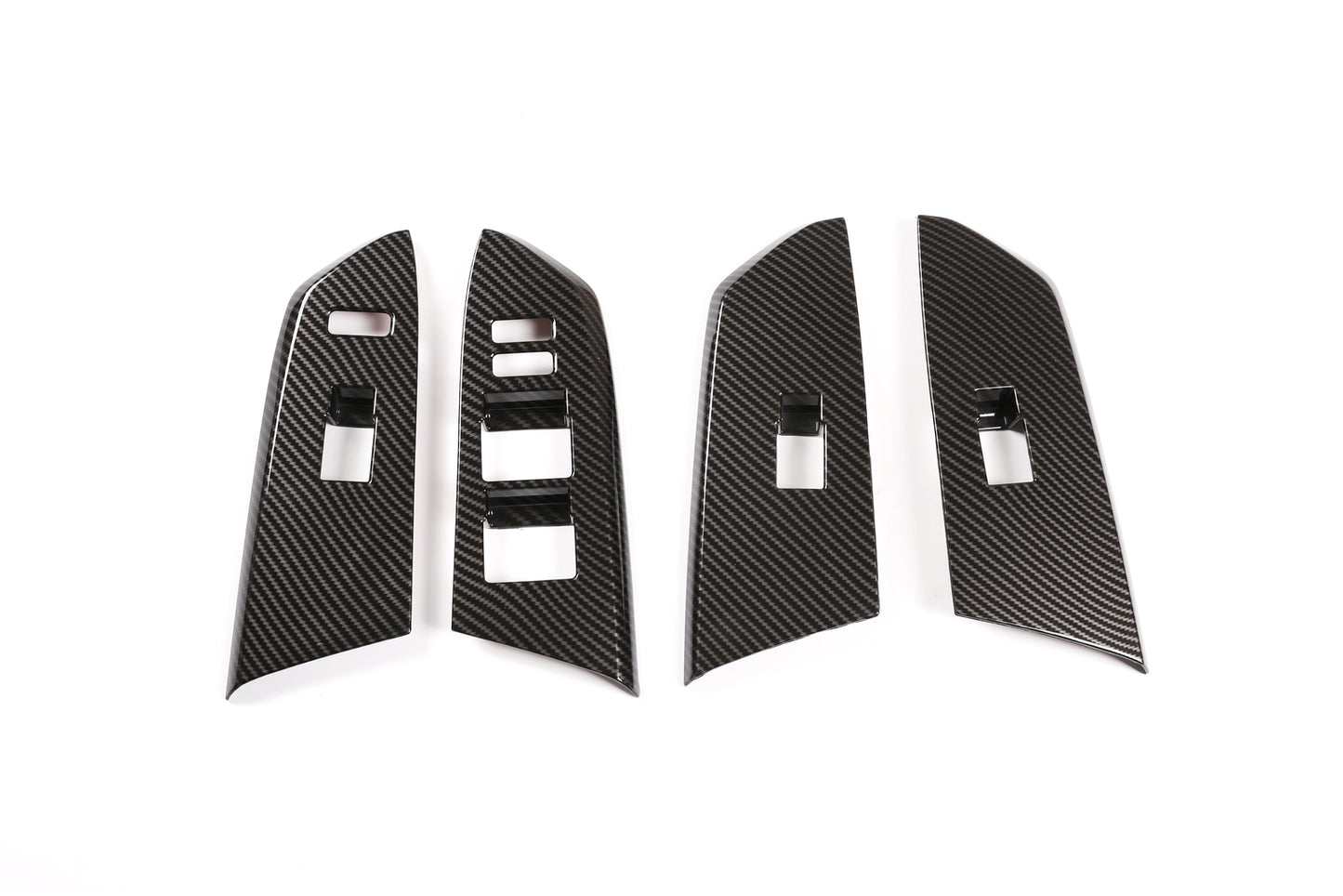ABS carbon fiber side mirror cover suitable for Alfa Romeo for Stelvio 2017-2020- v