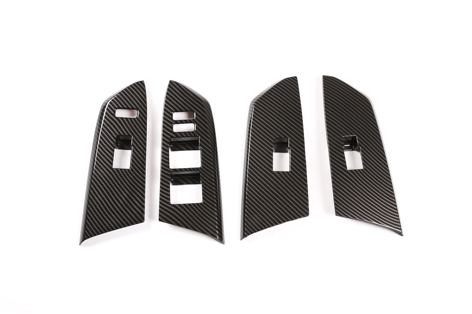 ABS carbon fiber side mirror cover suitable for Alfa Romeo for Stelvio 2017-2020- v