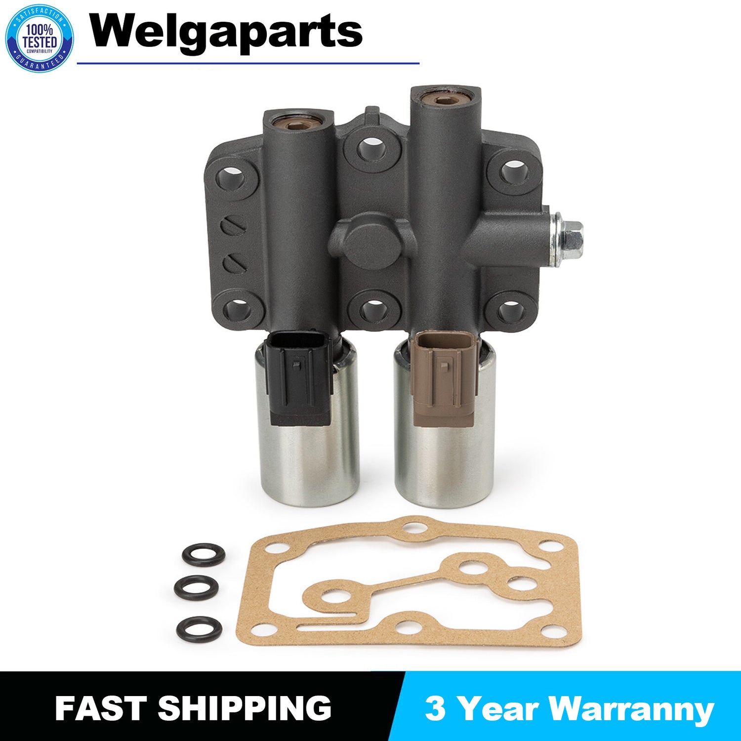 Transmission Dual Linear Solenoid 28250-RDK-014 for Honda Accord 3.5L 2003-2009