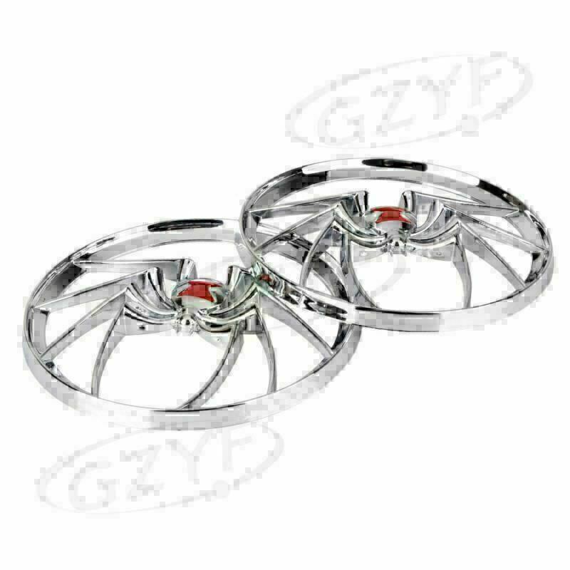 Spider Speaker Cover Motorcycle for Harley Touring Electra Street Glide 1996-13