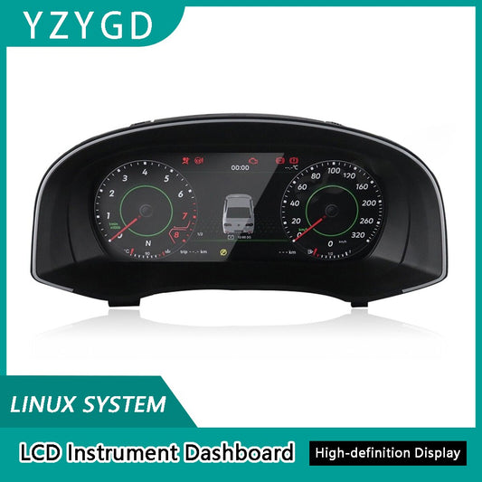 for Volkswagen for Passat 2011-2015 Speedometer Digital LCD Instrument Cluster SWC Q