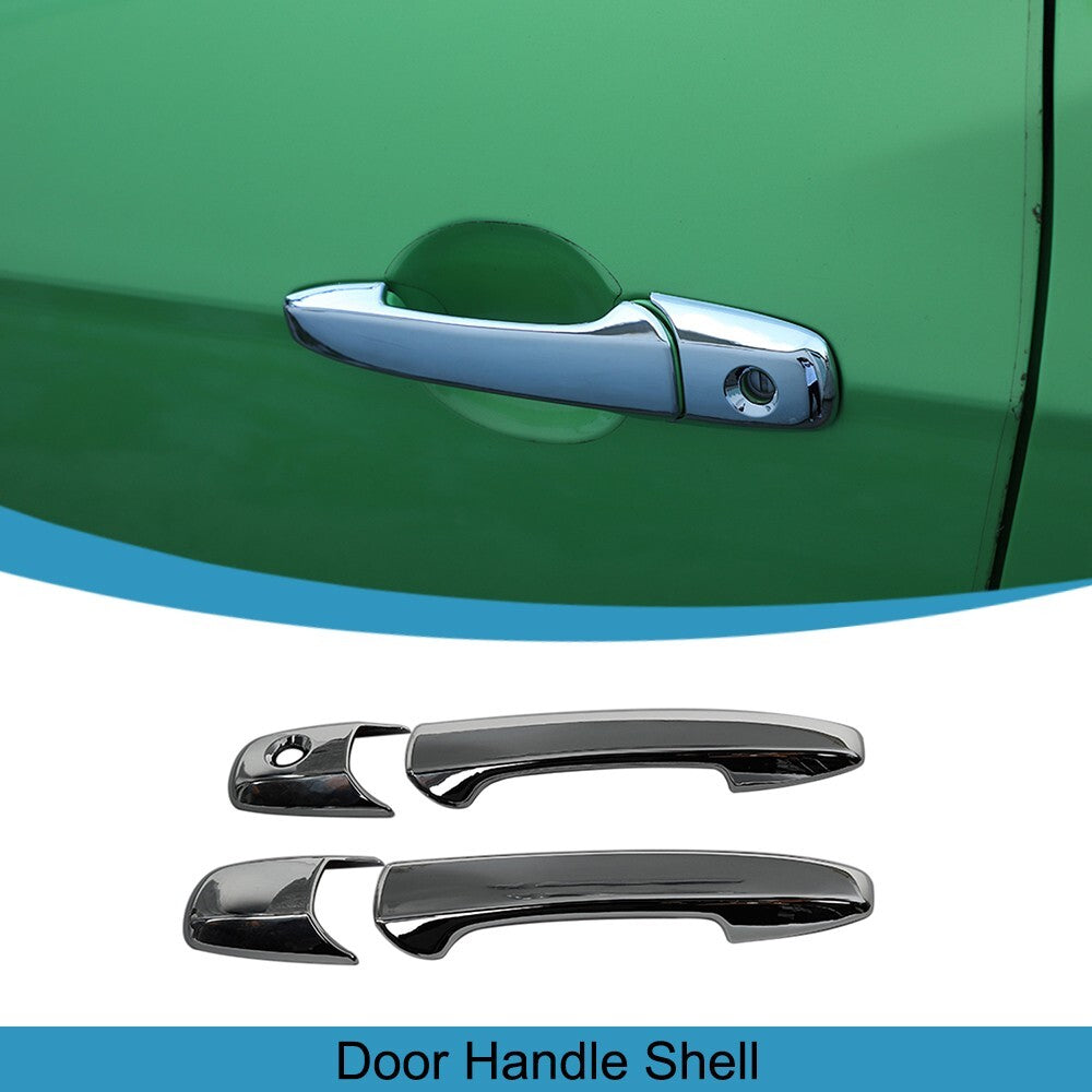 Door Handle Shell Decor Cover Trim for Ford for Mustang 2004-2014 Accessories Chrome