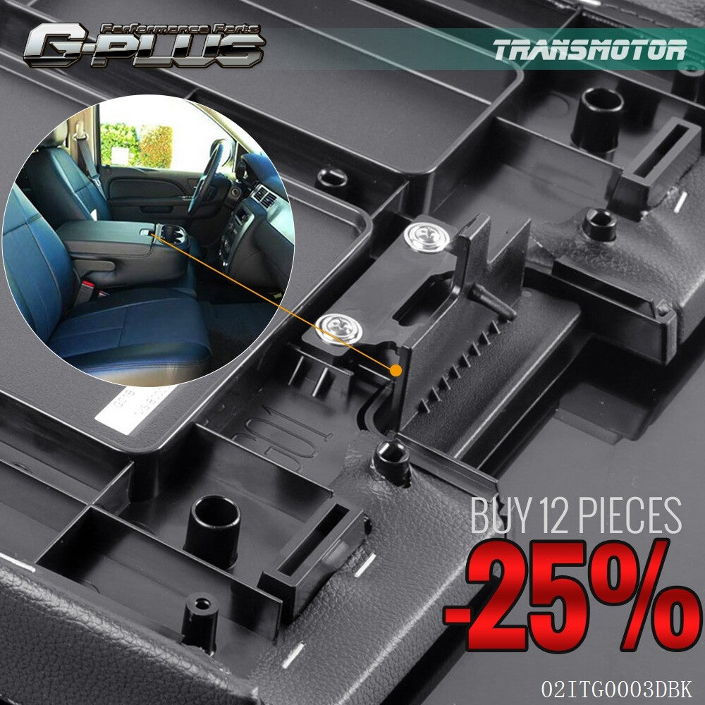 12 Pack Fits for GMC Silverado for Sierra Tahoe for Yukon Center Console Armrest Latch Cover - v