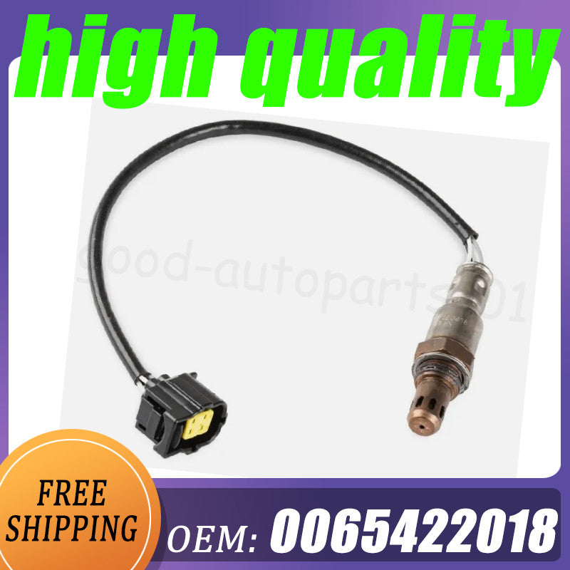 The new oxygen sensor is compatible with for Mercedes-Benz C300, CLS550, E350, GL450, GLK350, and A0065422018.