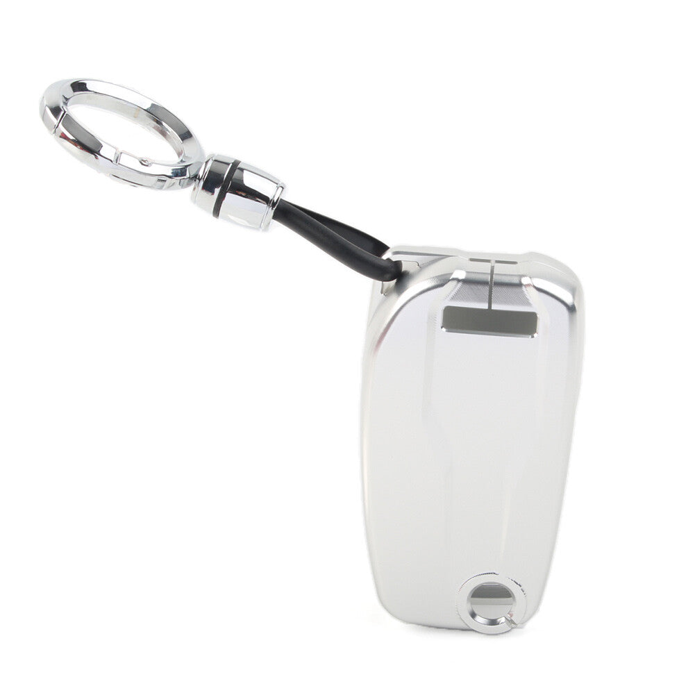 Silver Aluminum Key Case Shell Cover for Ducati Diavel mts1260s/950s/1260 Enduro Q