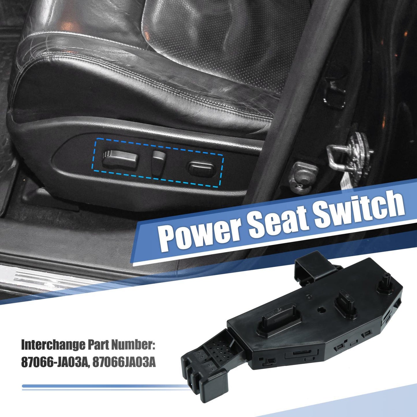 23247096 Right Front Power for Seat Switch for Silverado 2014 - 2018 n