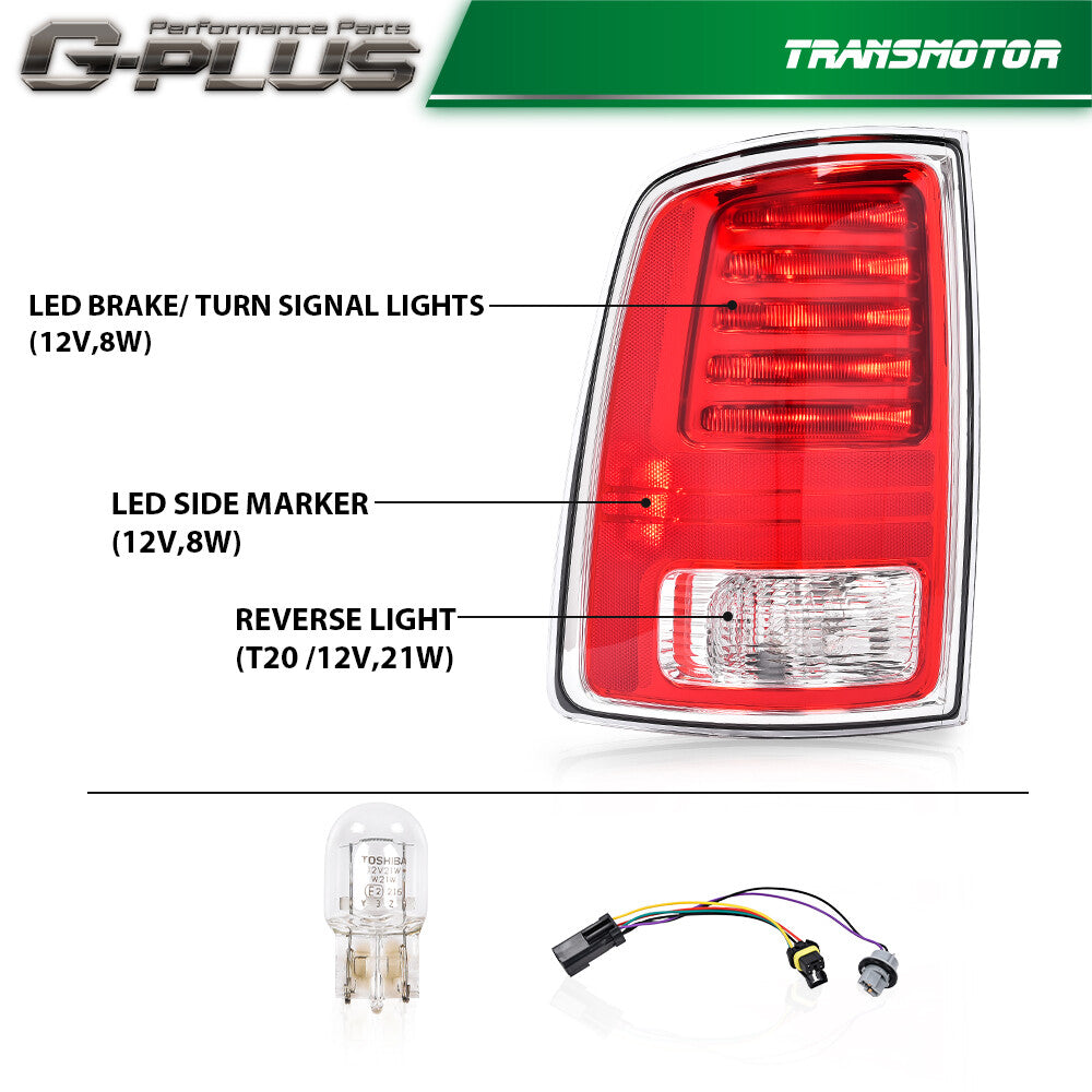 LED Guangrui Assy for CHRome 13-18 for RAM 1500 2500 3500 Shanxin- v