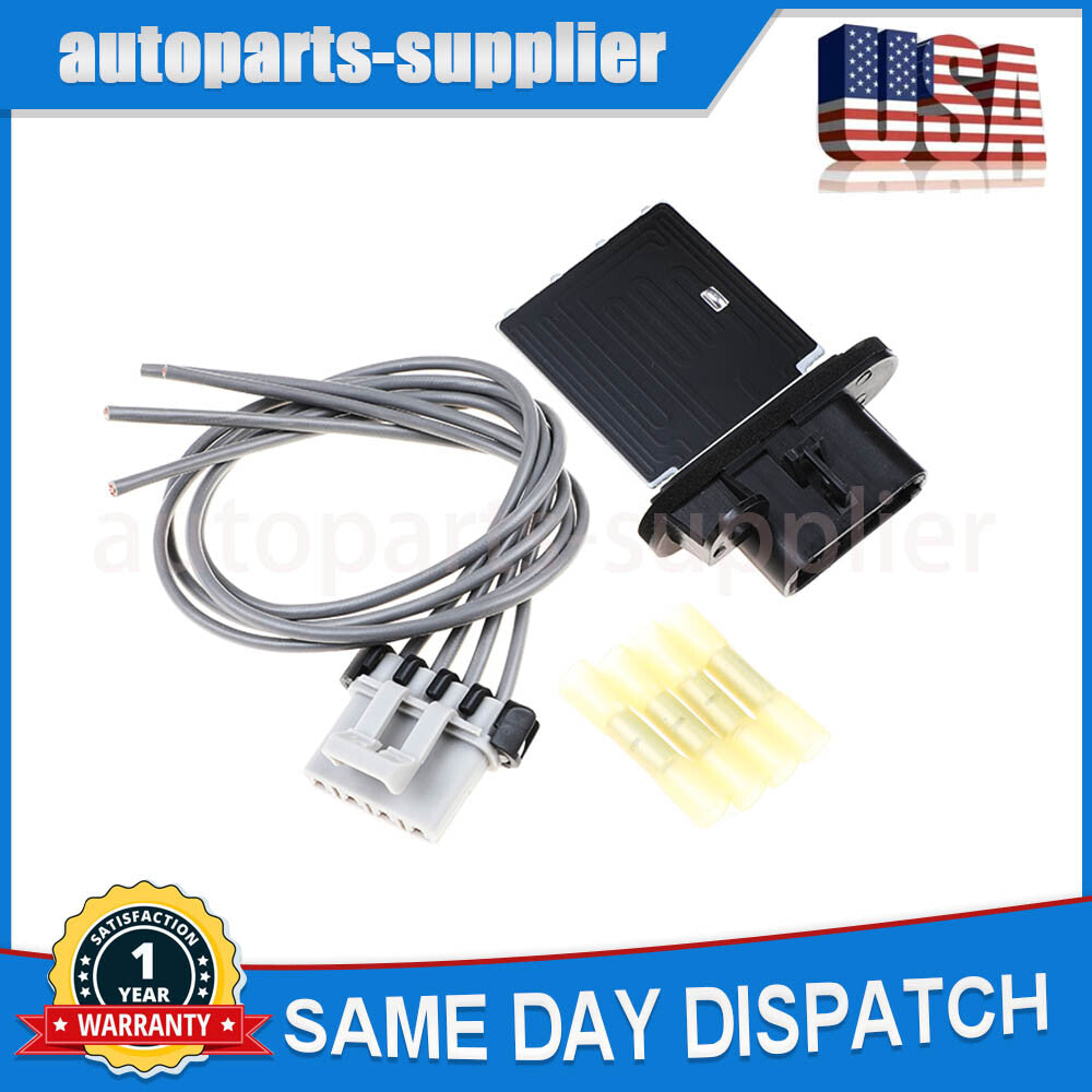 Heater blower motor resistor kit with wiring harness 87138-04052 suitable for Toyota Tacoma 05-20