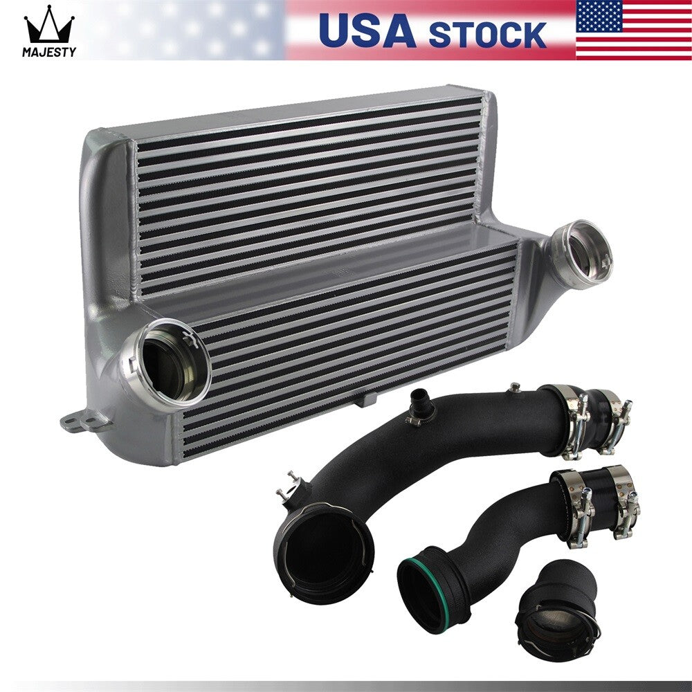 Intercooler Kit + Charge Boost Pipe Turbo for BMW X5 F15 E70 X6 F16 E71 35i 40e