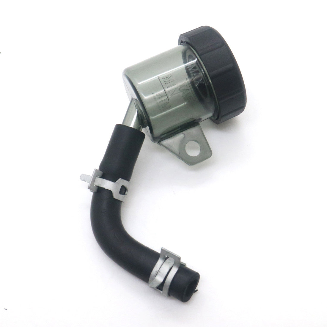 Motorcycle Black Rear Brake Clutch Master Cylinder Fluid Reservoir Oil Tank Cap Q