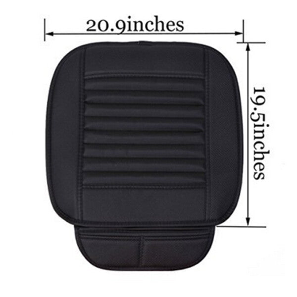 1-Pack Breathable Bamboo Charcoal Car SUV for Seat Cushion Cover - Full Protection n