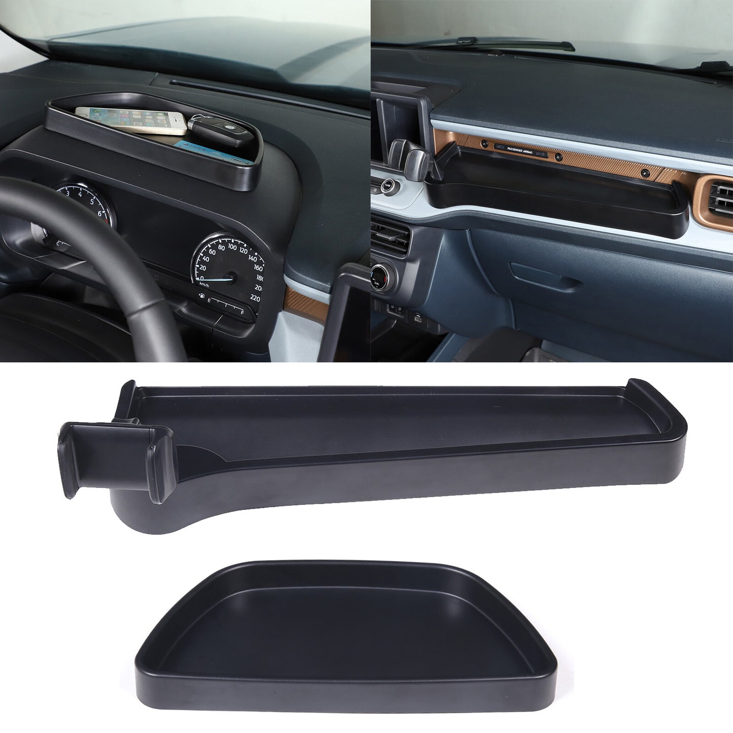 Center dashboard storage tray box organizer set for Maverick 2022-2024 (2 pieces) n