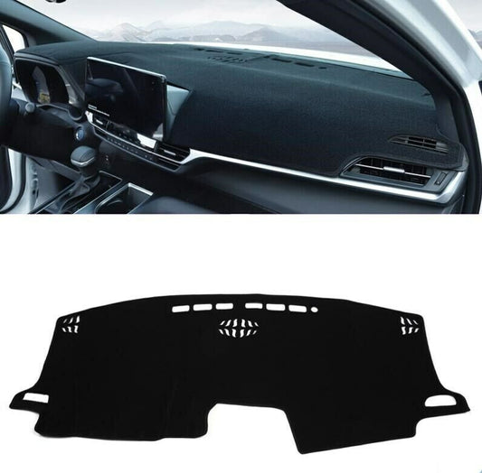 For 21-2023 for Toyota for Sienna Black Inner Dash Mat Dashmat Non-Slip Sun Cover Pad 1P