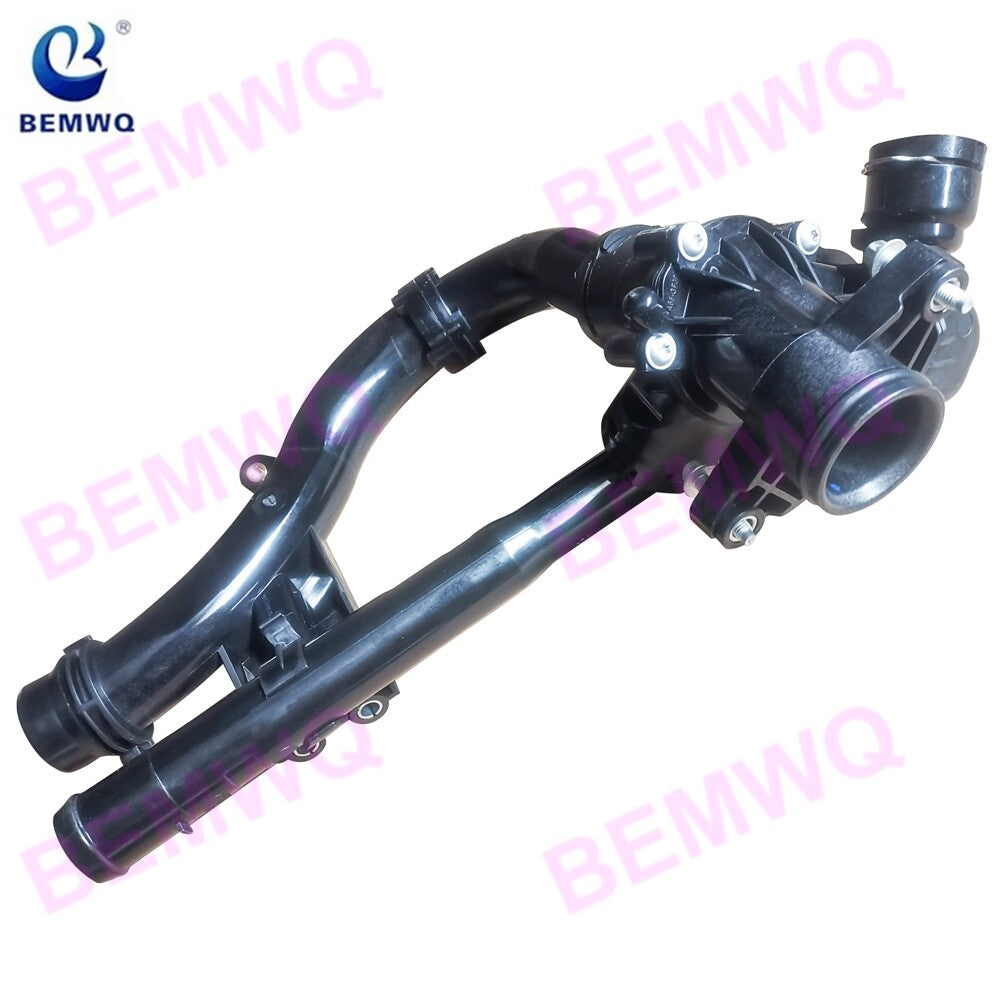 Engine coolant thermostat suitable for Mercedes M274 C300 E300 GLC300 SLC300 2742000715- n