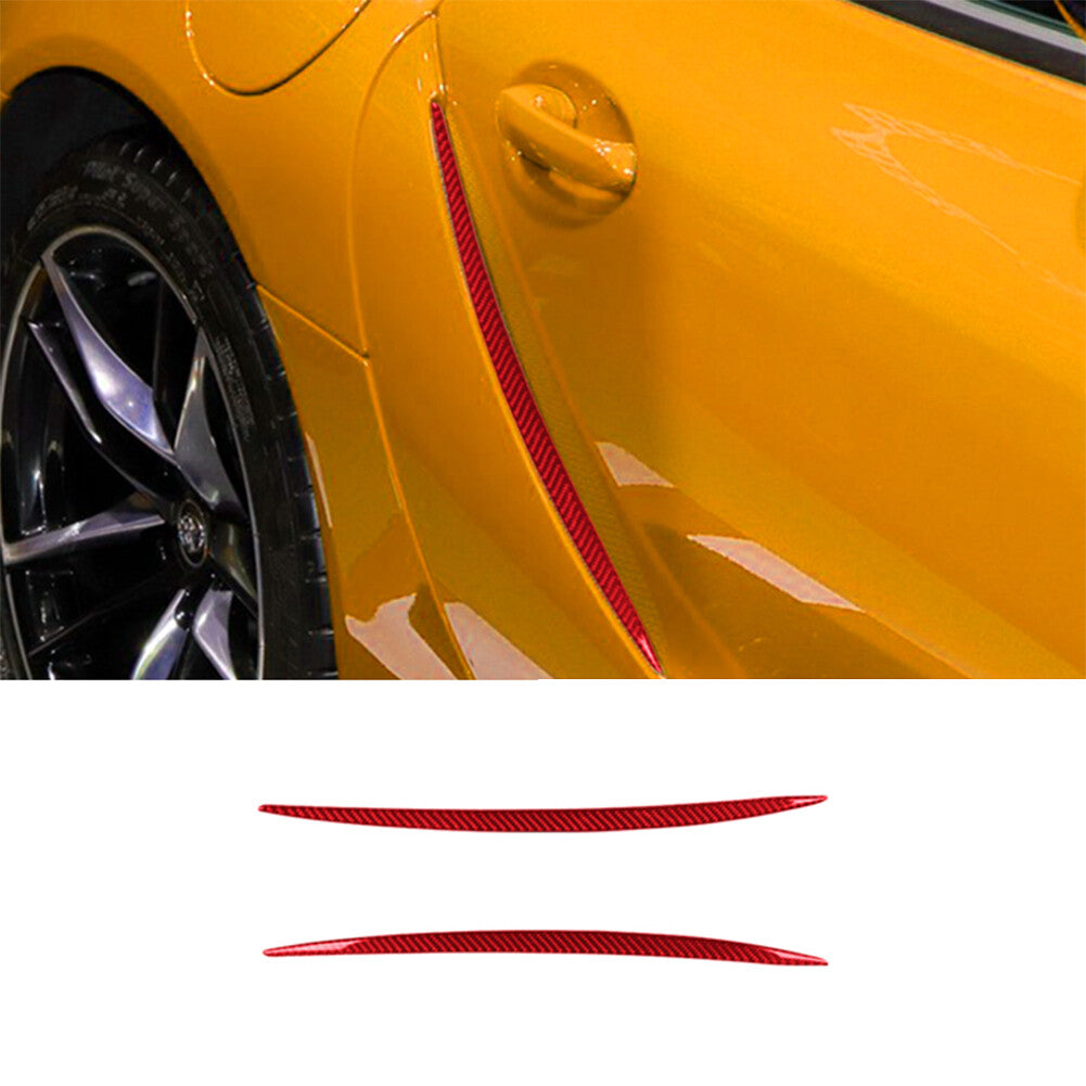 4Pcs Red Steering Wheel Frame Type-B Trim Cover for Mercedes R-Class 2009-2012 v