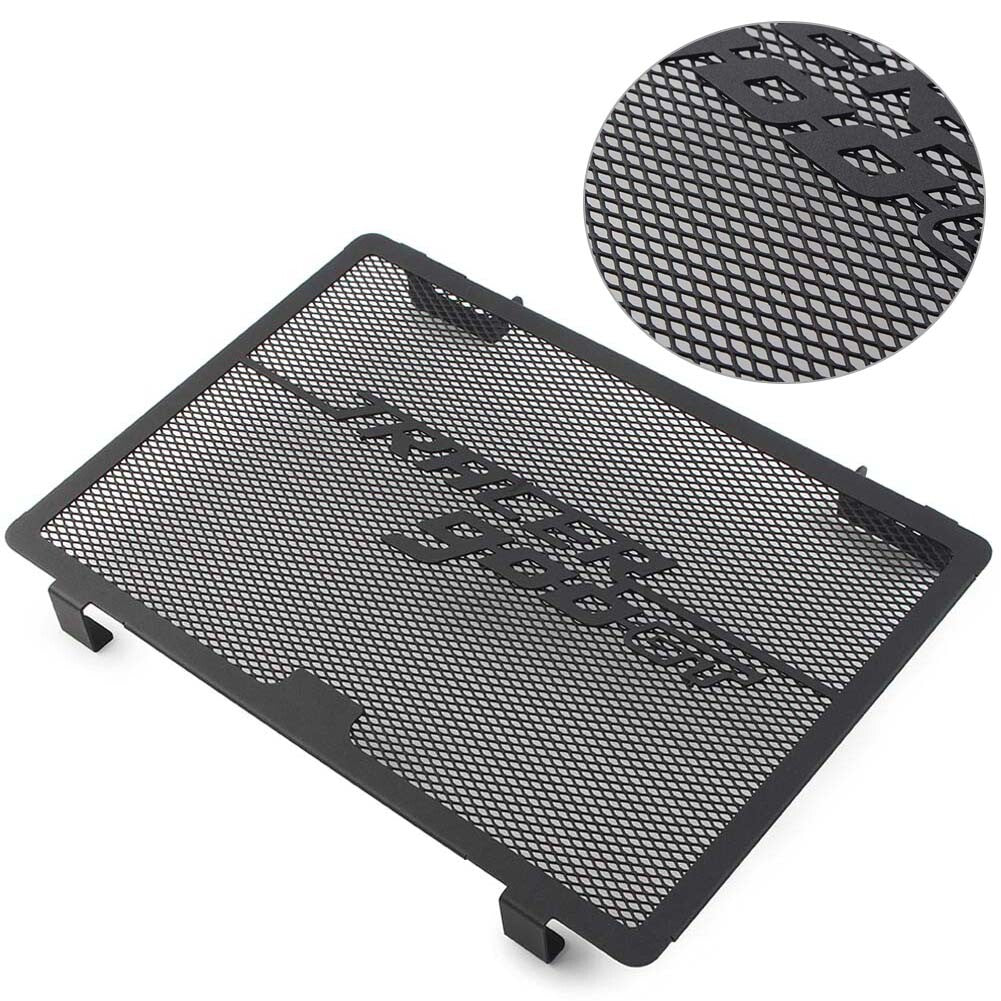 1x Black Motorcycle Radiator Guard Fit for Yamaha Tracer 900 GT 2018 2019 2020