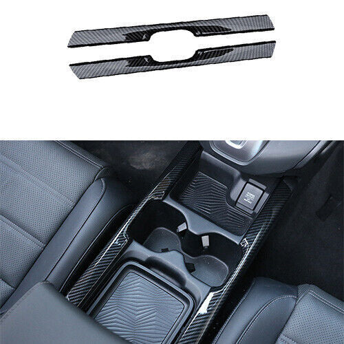 Carbon Fiber Both Side Trim Console Gear Shift ABS for Honda CRV CR-V 2017-2021