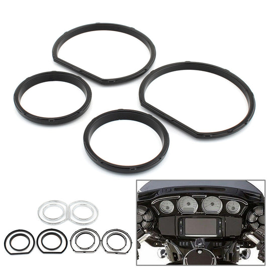 Instrument Board Gauge Bezel Kit for Harley Touring Electra Street Glide 2014-23