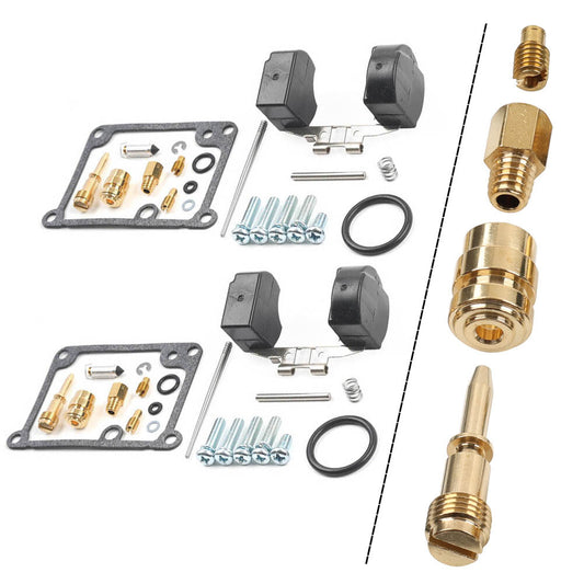 2 Set Carburetor Carb Repair Rebuild Kit for Yamaha Banshee 350 YFZ350 1987-2005 Q