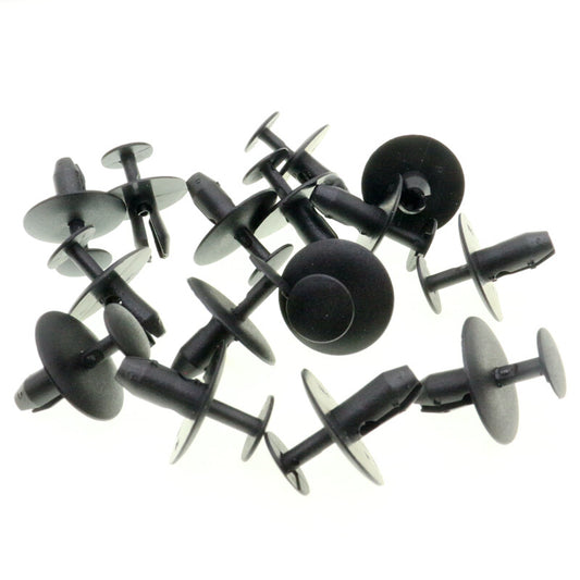 10-piece pack of for Toyota hooded seal to cape screws, ring nuts, clips, rivets 90189-05082