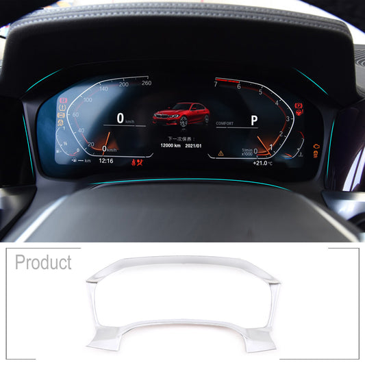 Soft Carbon Fiber Center Control Left Side Decal Trim for Corvette C8 20-24- v