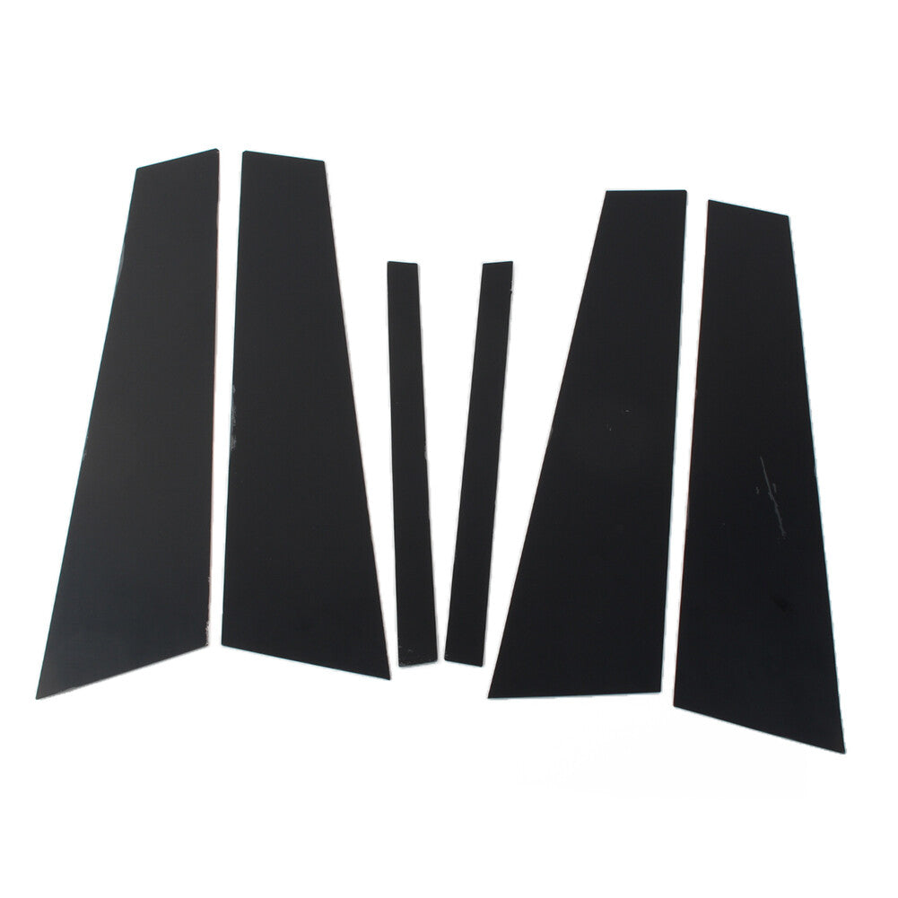 for BMW 1 Series F52 2016-2021 6x Glossy Black Set Pillar Posts Door Window Trim