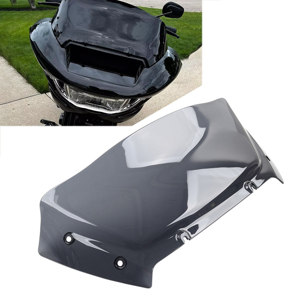 9 Grey Wave Windshield Windscreen for Harley Road Glide CVO/SE FLTRXSE 2023+
