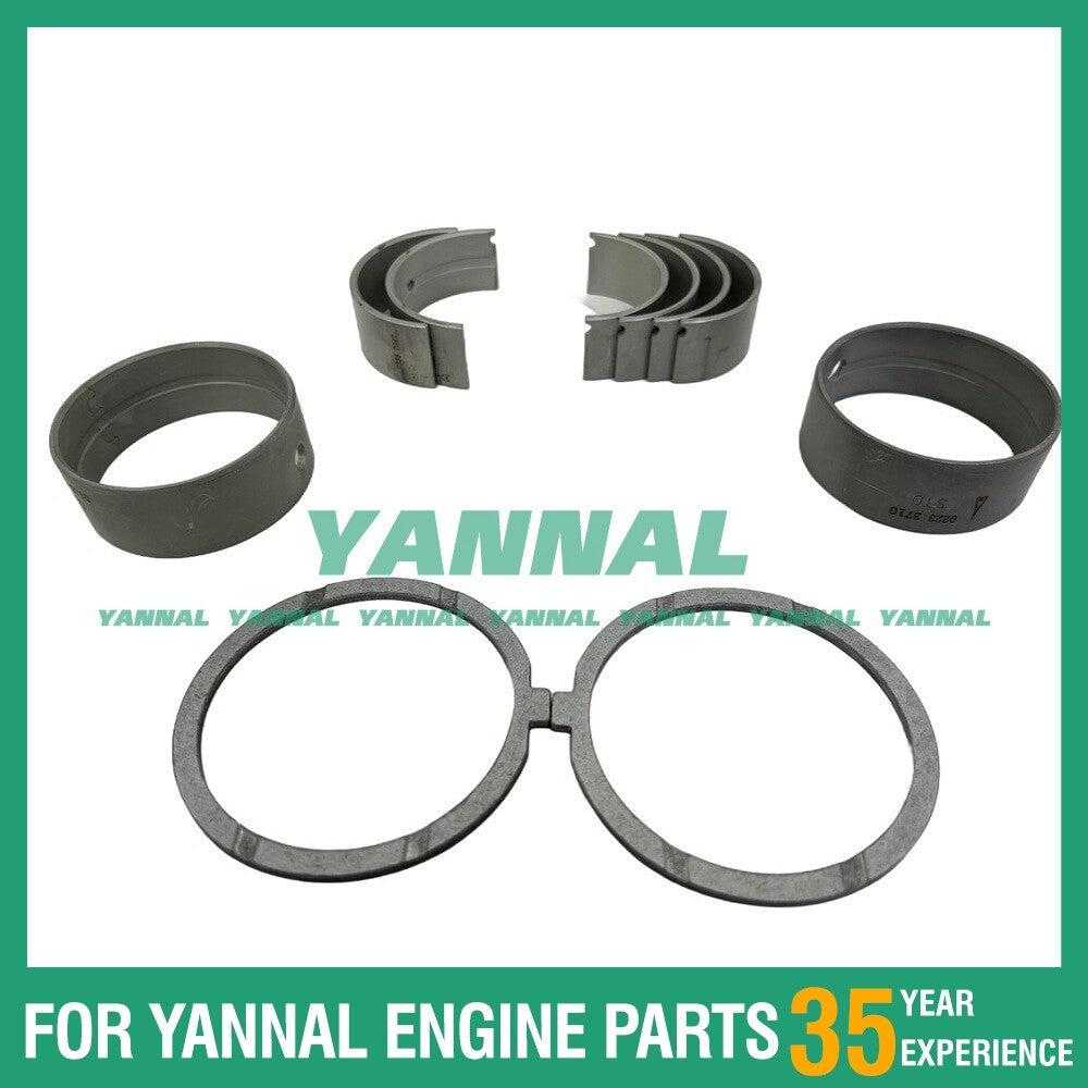 Replacement diesel engine parts for Deutz F2L511 engine bearings and thrust washers -