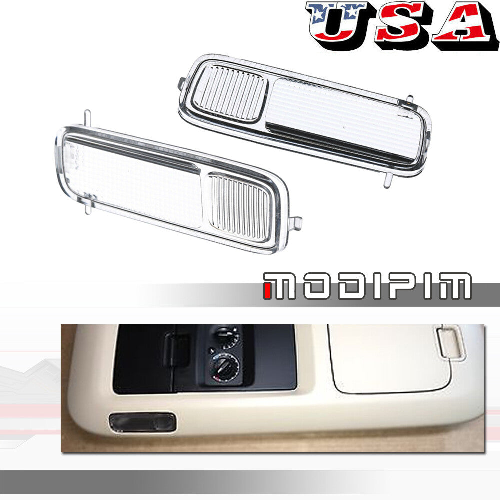 Crystal Transparent Top Top Round Top Light Lens Kit for Expedition& for Lincoln for Navigator - v