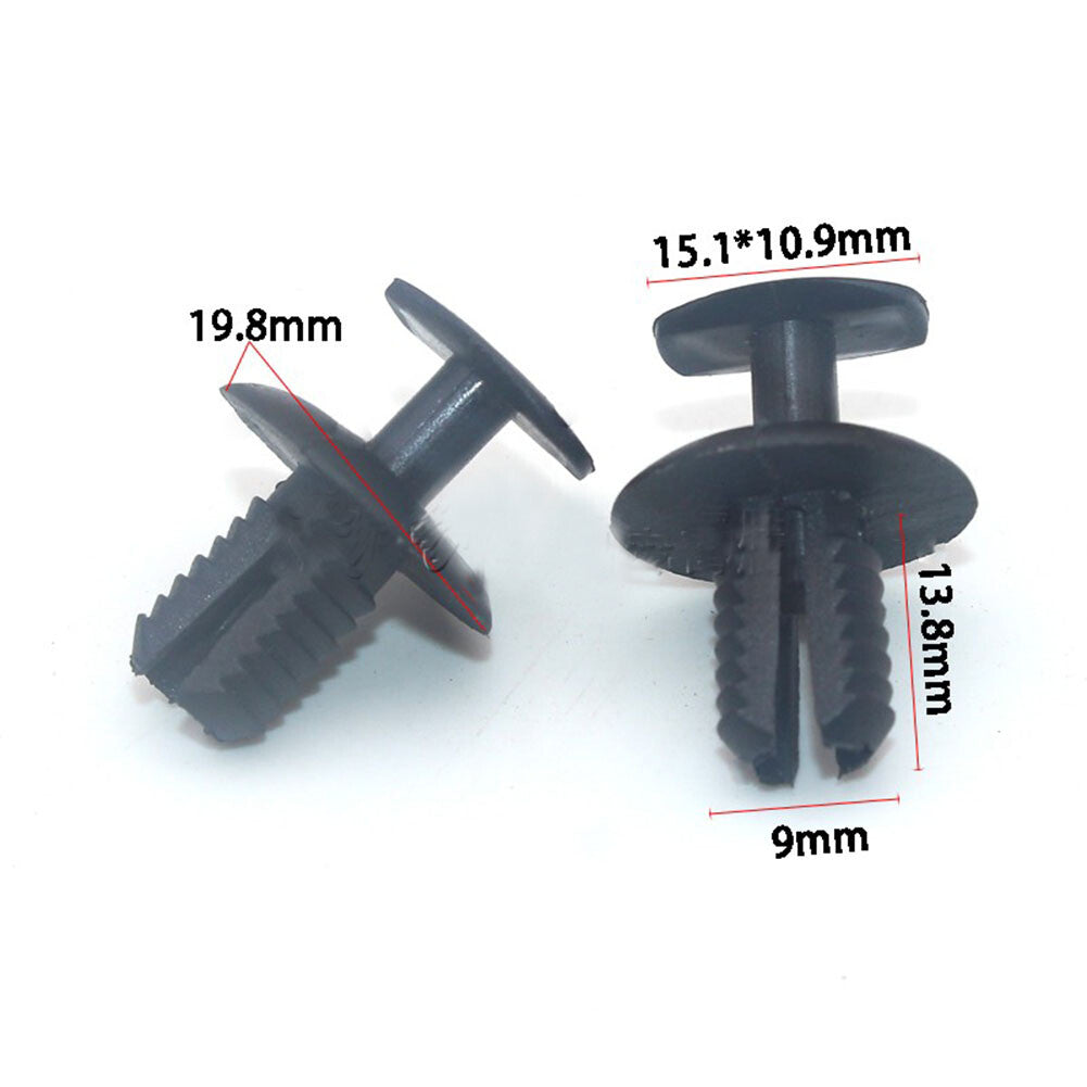 10 Car Bumper Wheel Arch Fender Lining Trim Clips for Mercedes-benz