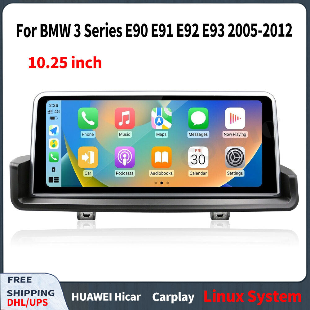 for BMW 3 Series E90 E91 E92 E93 2005-2012 10.25CarPlay Car Radio Multimedia