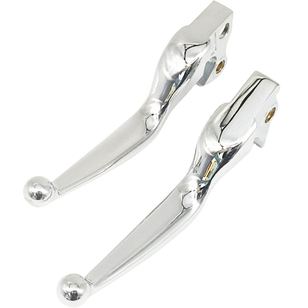 Chrome-plated manual brake clutch lever set for Harley Sportster XL883 2014 - 2020 n