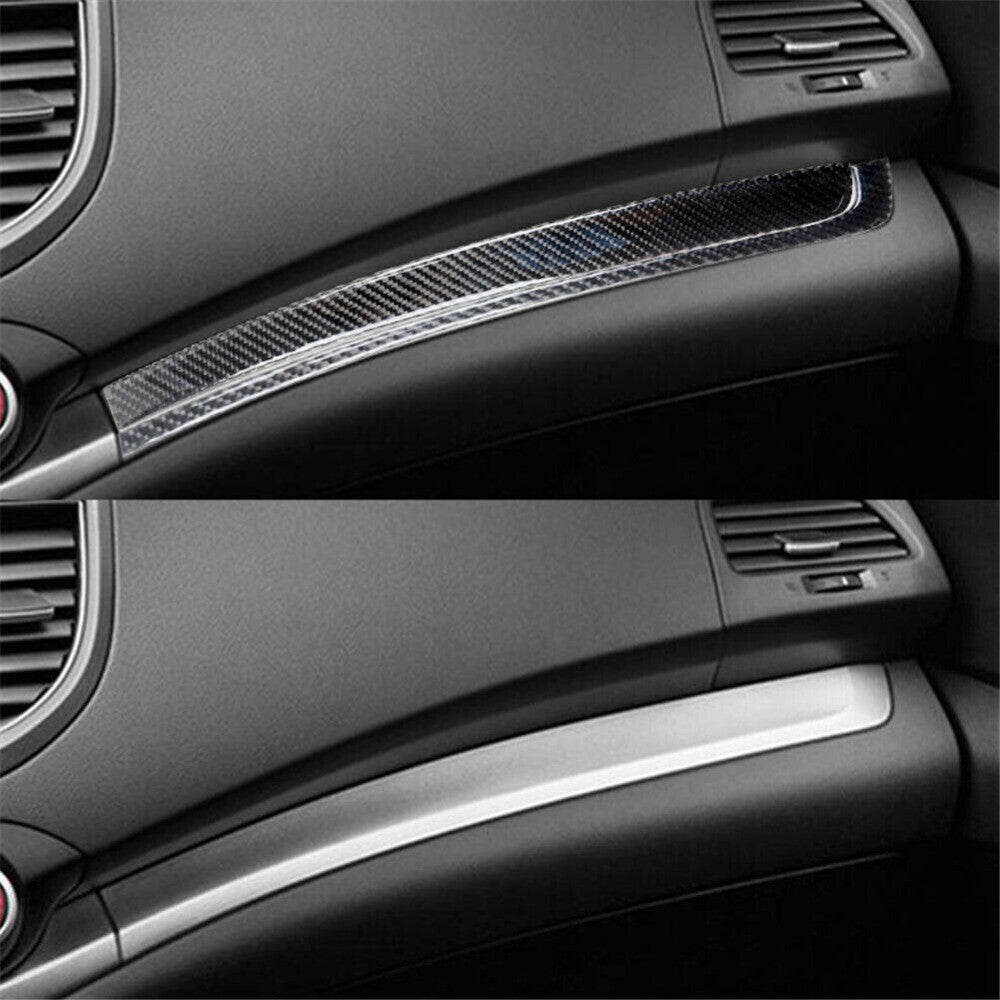 1Carbon Fiber Passenger Side Dashboard Cover Trims for Honda CRV/CR-V 2012-2014 n