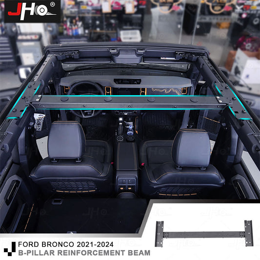 B-Pillar ReinForcement Roof Bumper ReinForcement for Ford Bronco 2021-2024