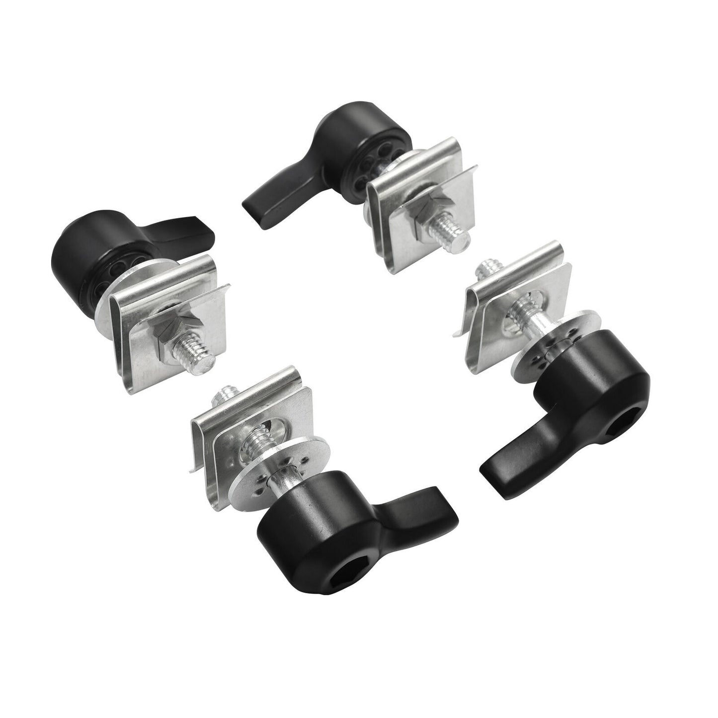 4-Piece Saddlebag Lock Mounting Screw Kit for Harley Touring Road Street Glide n