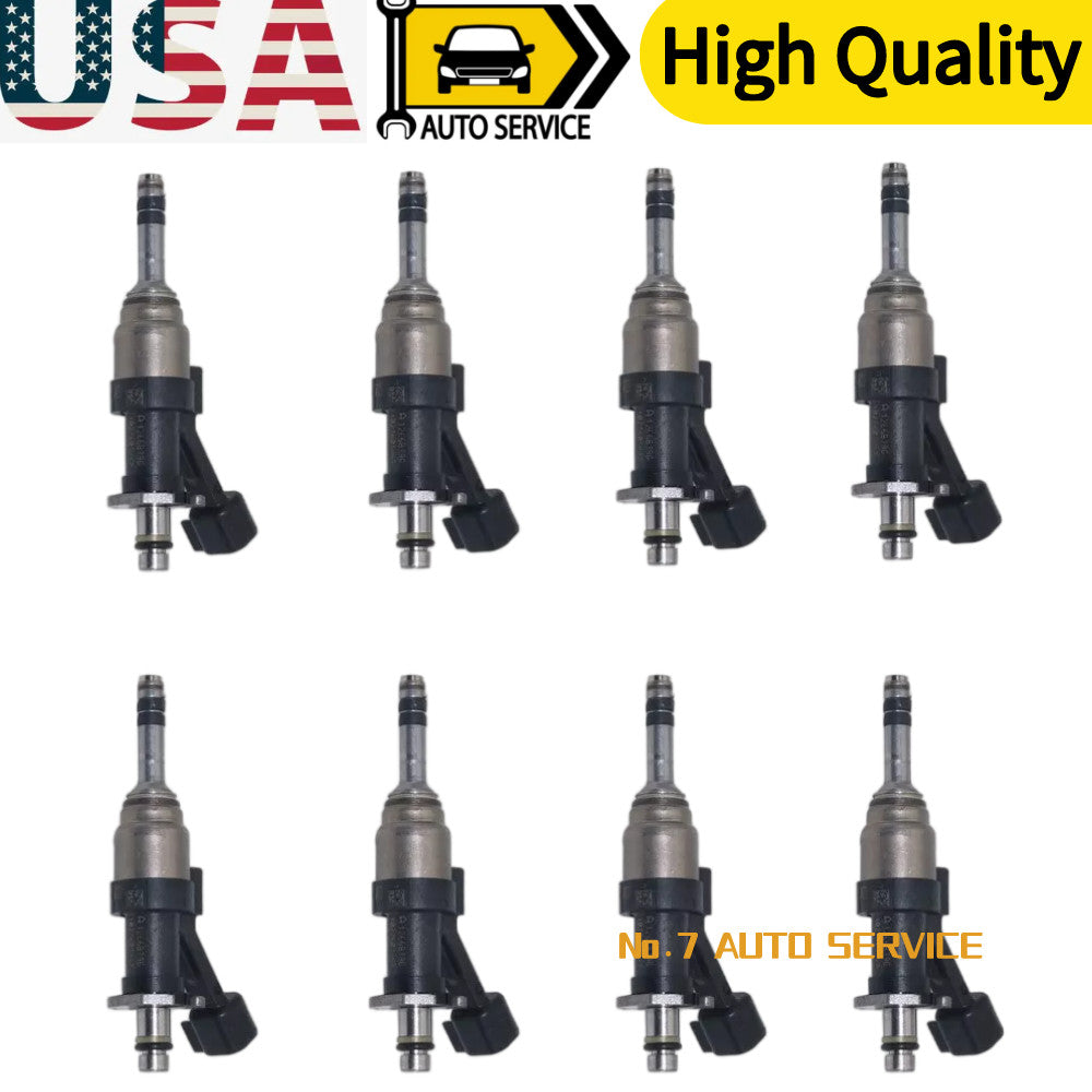 8x Fuel Injector 12668396 12668654 for Chevrolet Camaro for Corvette for Cadillac