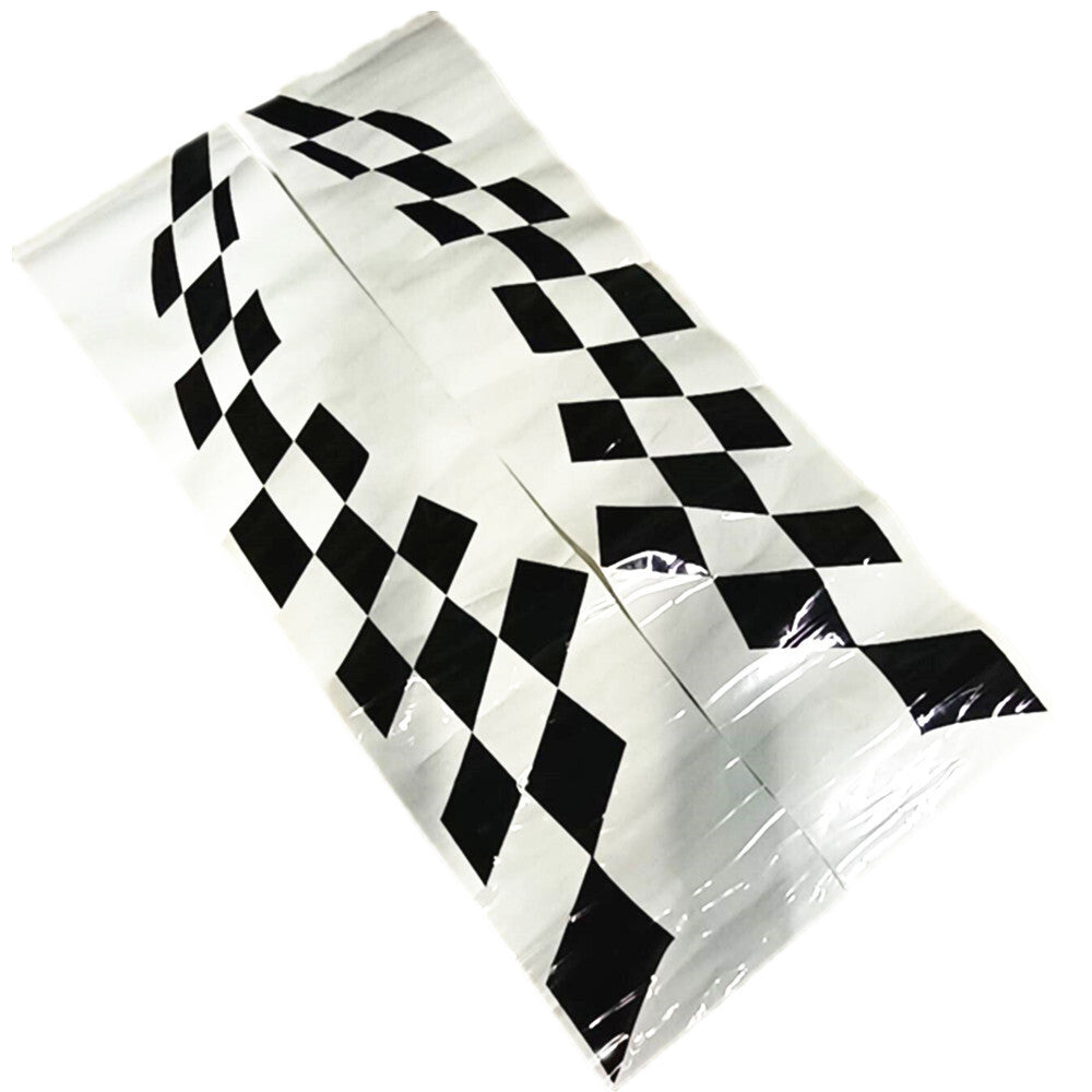 Checkered Flag Decals Auto Graphic Vinyl Racing Car Truck Body Stripe Sticker