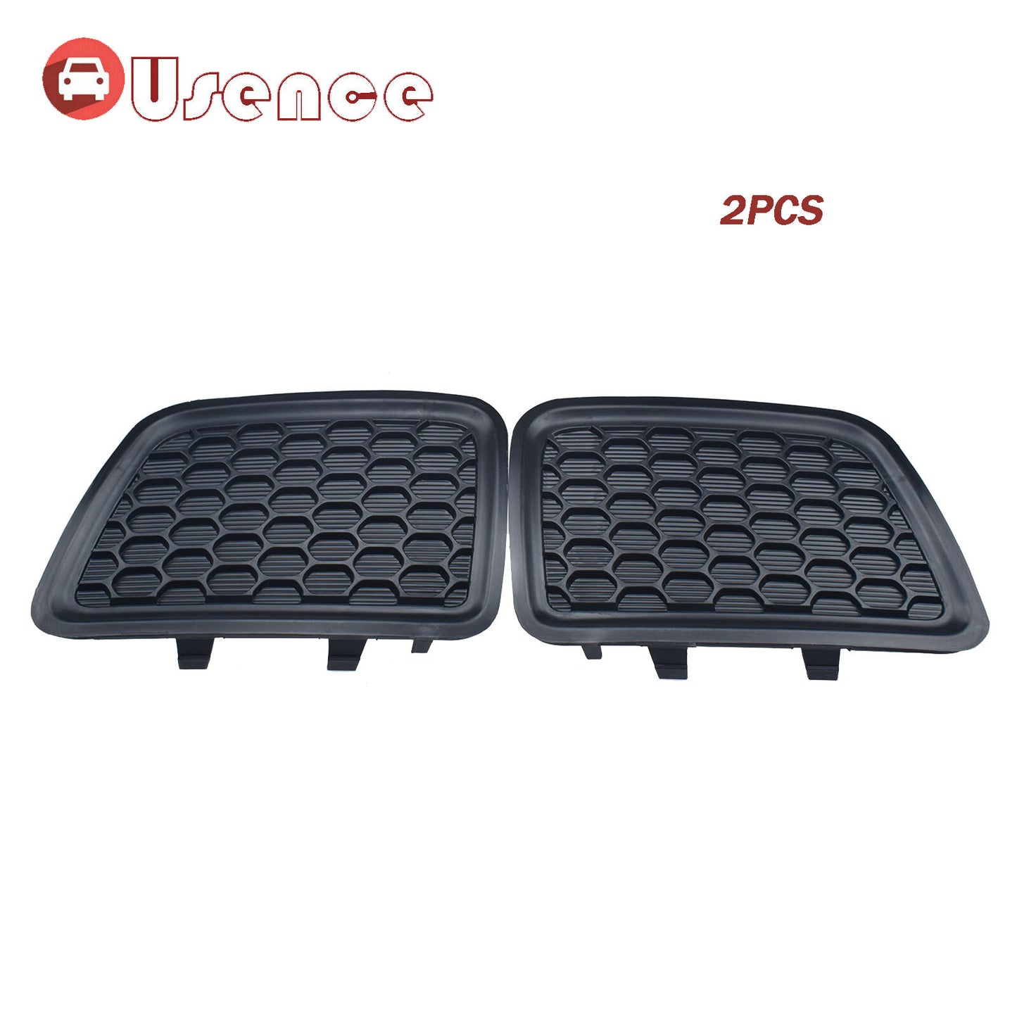 2PCS New Front Lower Grille Tow Insert Bezel Set For 2014-16 for Jeep Grand Cherokee