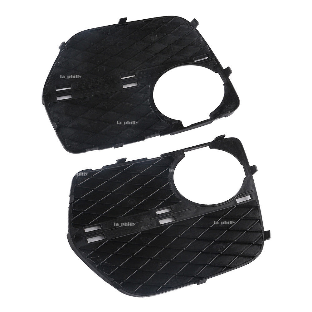2x Front Bumper Closed Grid Fog Light Grille Left Right for BMW X6 2012-2014