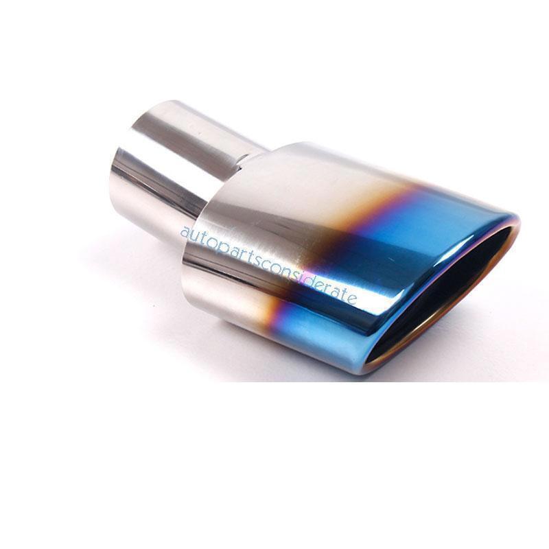 for Toyota for Corolla 14-2019 Chrome Steel Rear Tail Exhaust Pipe Muffler Tip Trim